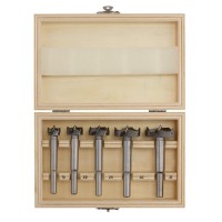 Draper Forstner Drill Bit Set 15-35mm (5 Piece) Supplied In Wooden Box £14.99